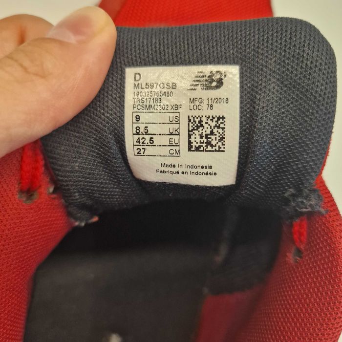 Sneakers NEW BALANCE 597 (mărimea 42.5)