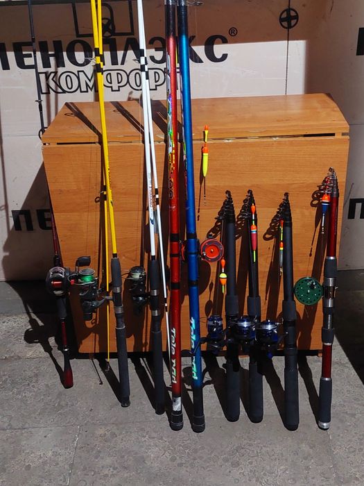Продам новые удочки и спиннинг!