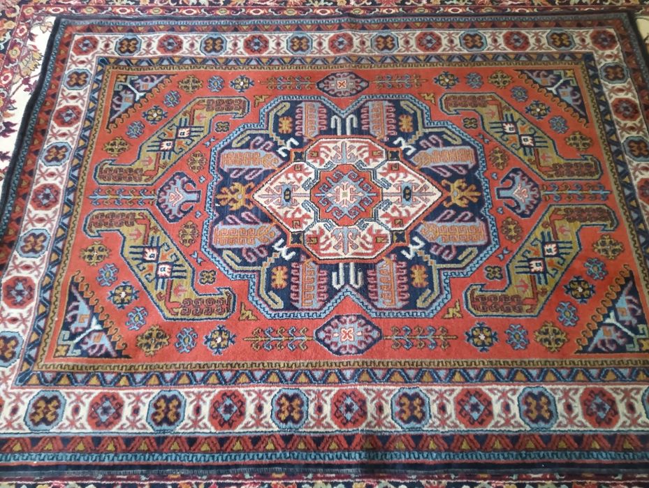 Афганский ковер. Из натуральной шерсти.