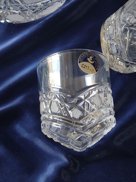 Подарочный хрустальный графин,набор Приятель