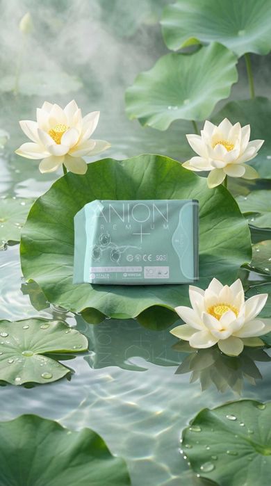 Дамски превръзки с аниони