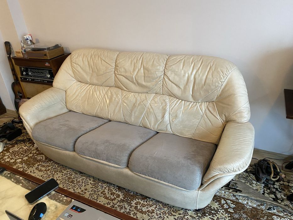 Кожена холна гарнирура