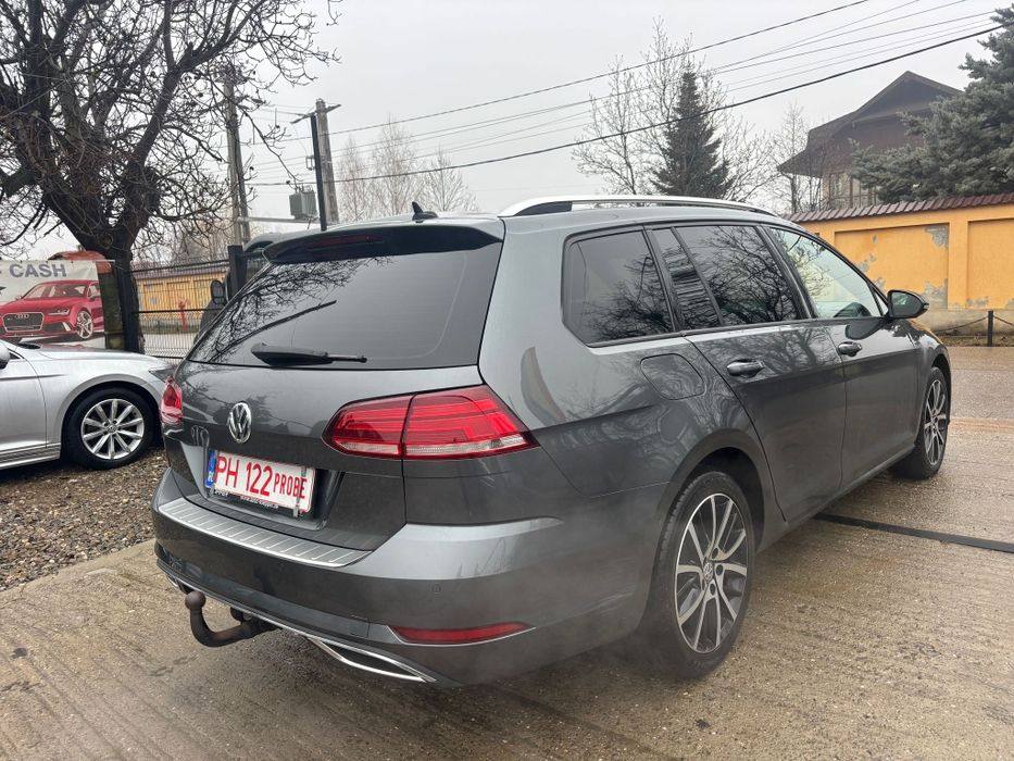 Golf 7 2019  2.0 Tdi 150 cp Euro 6 Faruri full led, panoramic