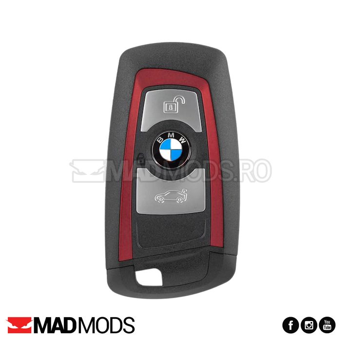 Carcasa cheie BMW F01 F10 F12 F20 F21 F22 F25 F26 cu emblema si lama
