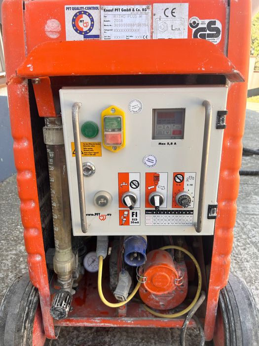 Монофазна машина за мазилки PFT RÜTMO M PLUS
