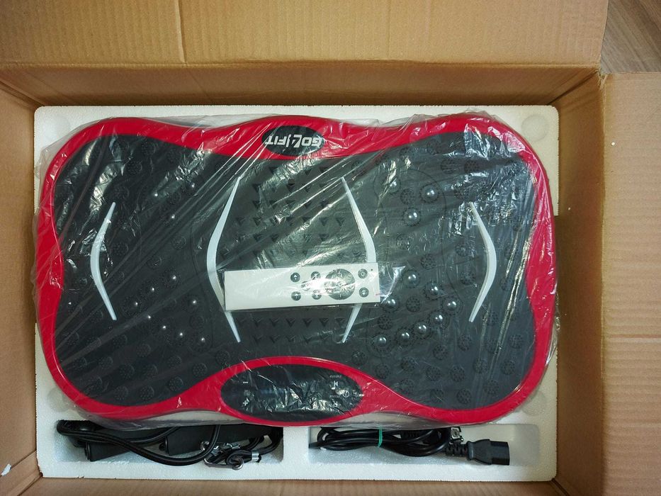 Aparat vibromasaj, GO4FIT, culoare rosie model GF1000, nou  si neutilizat