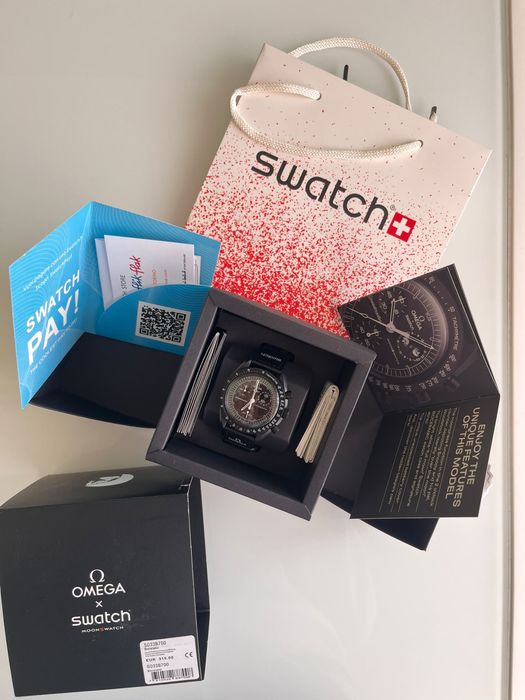Vând ceas Omega x Swatch Bioceramic Moonswatch