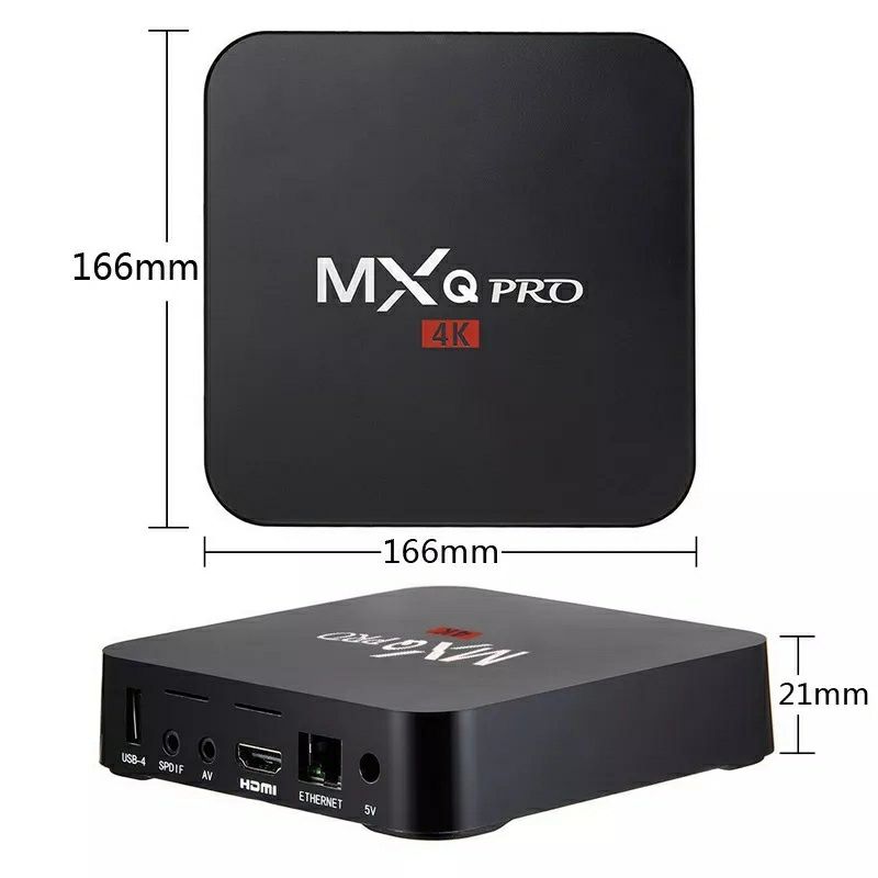 Tv box MXQ смарт приставка на Андроиде для телевизора ТВ бокс каналы: 8 .