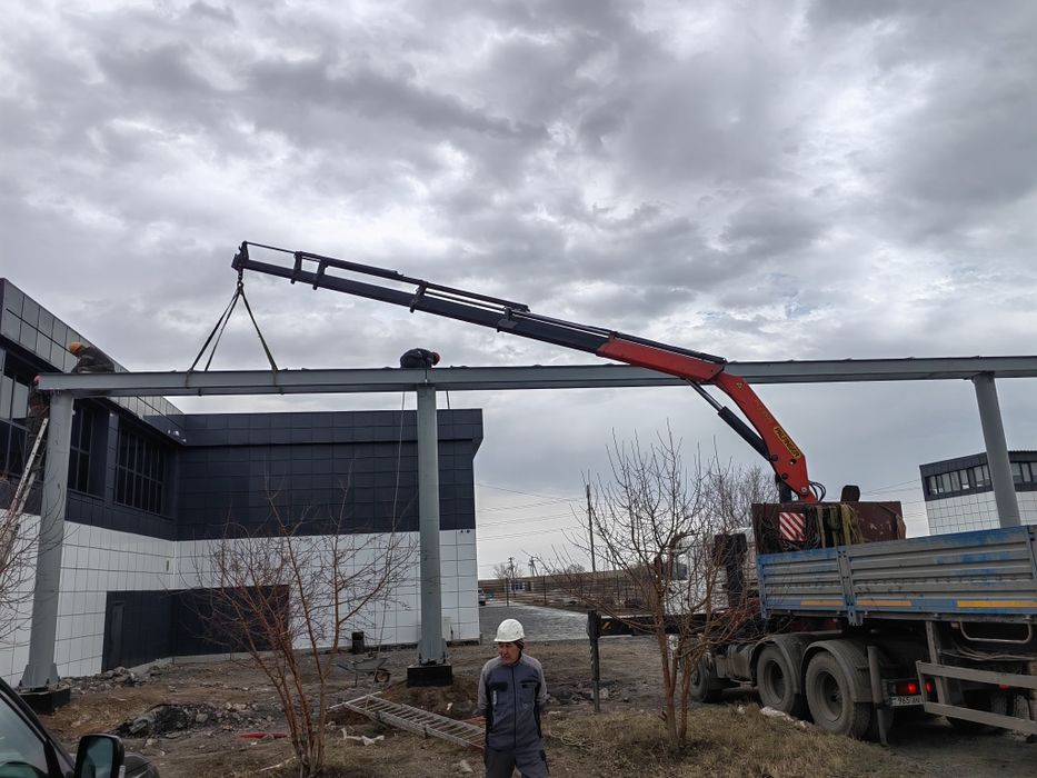 Услуги манипулятора полуприцепо