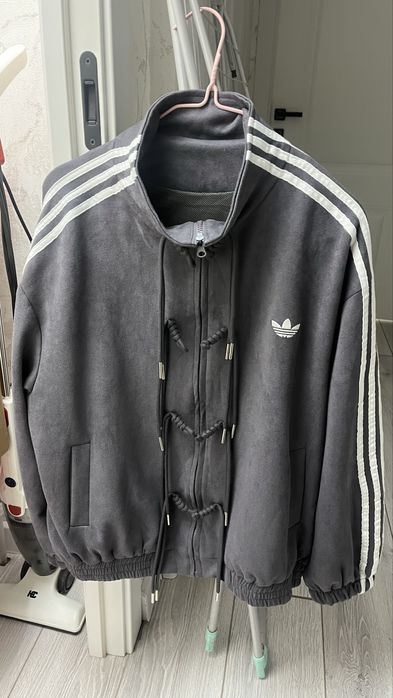 Зипка под адидас серый