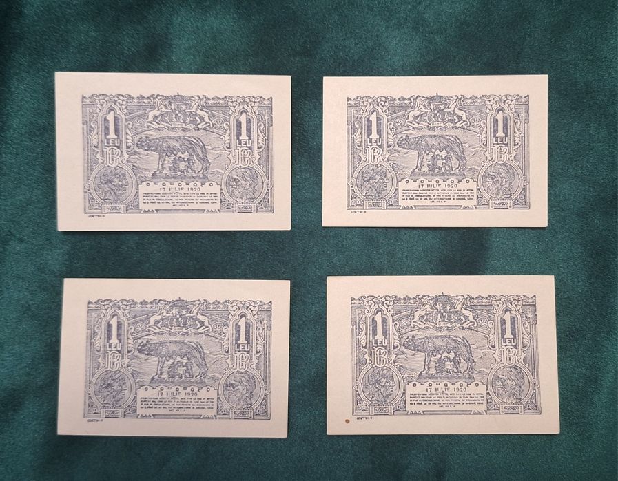 Bancnota 1 leu 1920