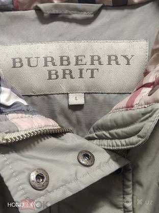Burberry Brit Оригинал Куртка Пуховик из Гусиного Пуха 46-48р