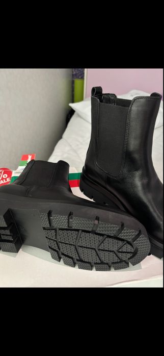 Боти от естествена кожа