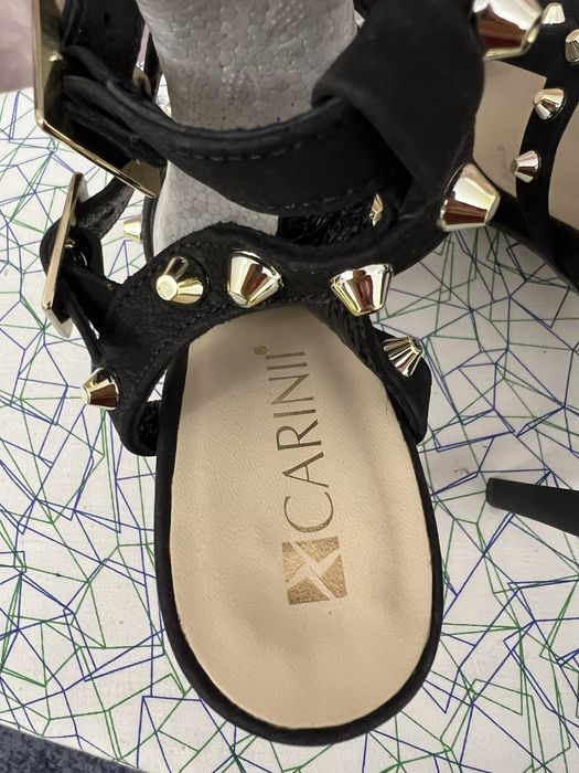 Sandale Carinii din piele , nr 39