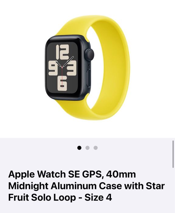 Apple watch SE 2024 у Артура в магазине Б17 Hofmann