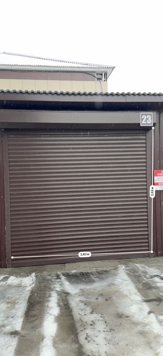 Ворота рольставни Б/У