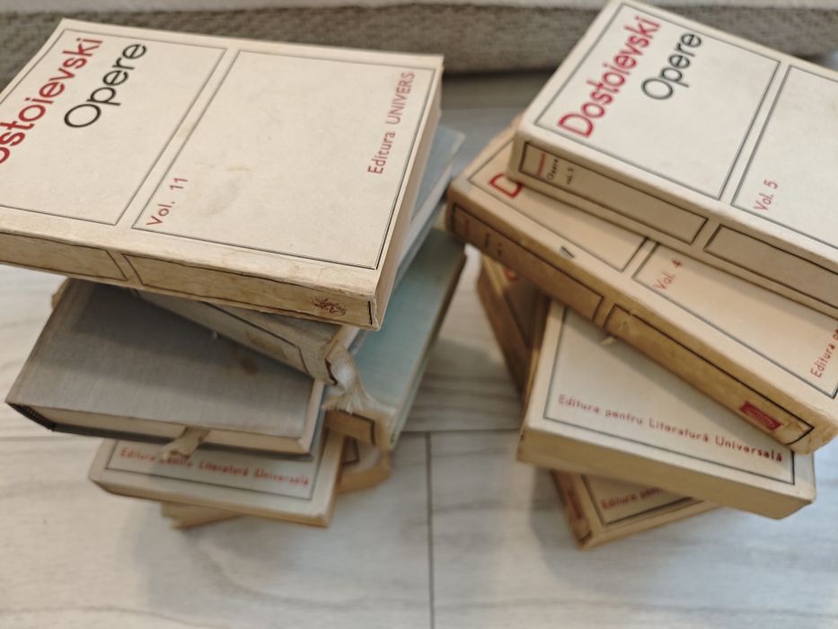 Colecția Dostoievski, Opere, Editura Univers, 1966-1974, Completa, 11 vol