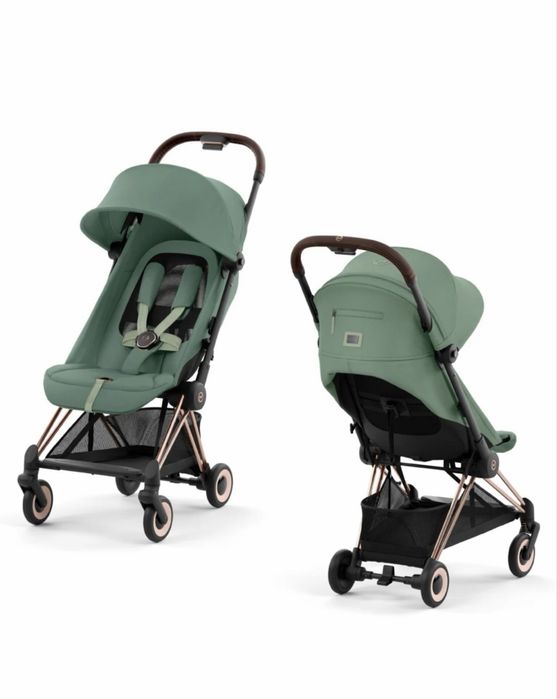 Carucior Cybex Coya Rosegold/Leaf Green