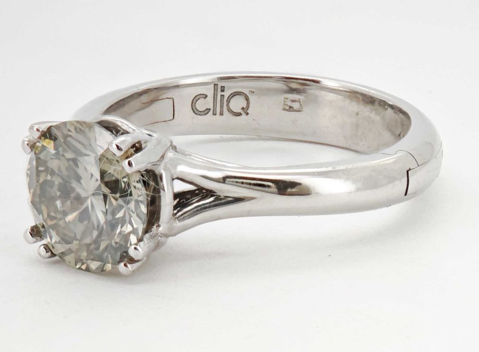 Inel aur 18k si diamant natural 1.56ct The CliQ®