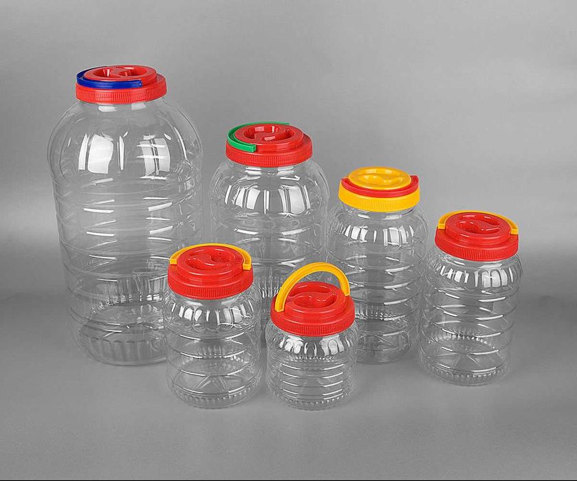 Буркани от РЕТ за туршия