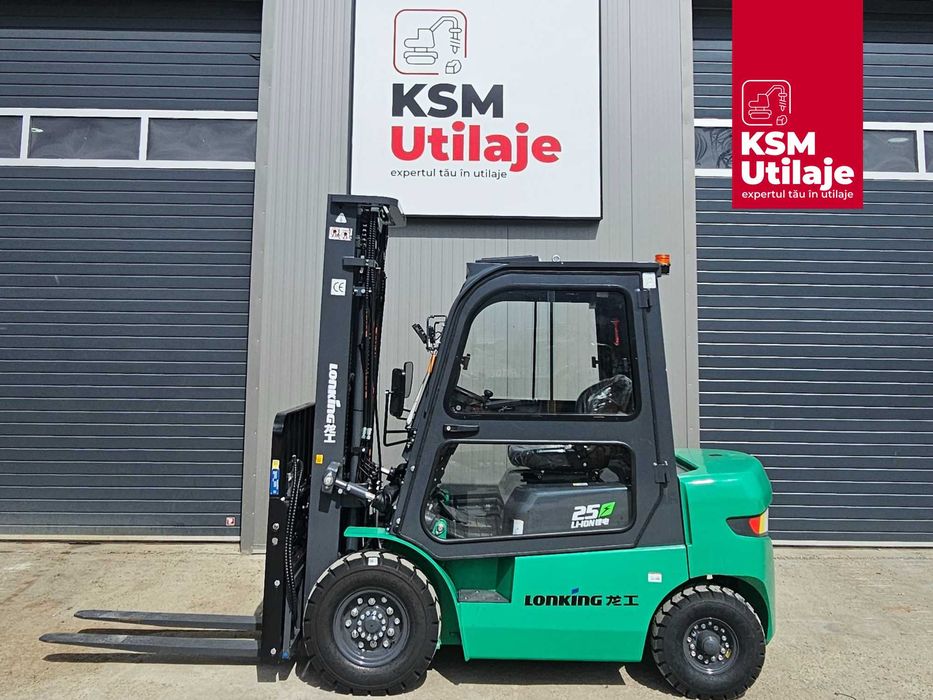 NOU! Stivuitor Electric Lonking Lithium - 2.5 Tone | Încărcare 1.5h