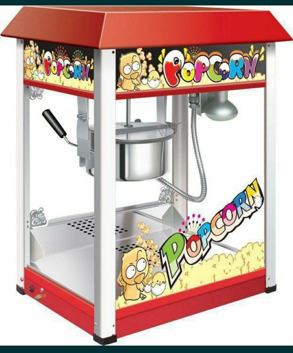 Pokorin pokorim Popcorn aparat 
220w da ishlidi Optim narxlarda