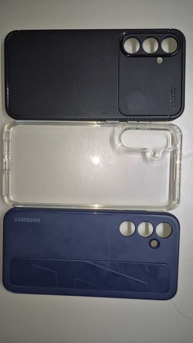 Set 3 Huse Samsung A55 – Grip Original +Protecție Premium-Preț Special