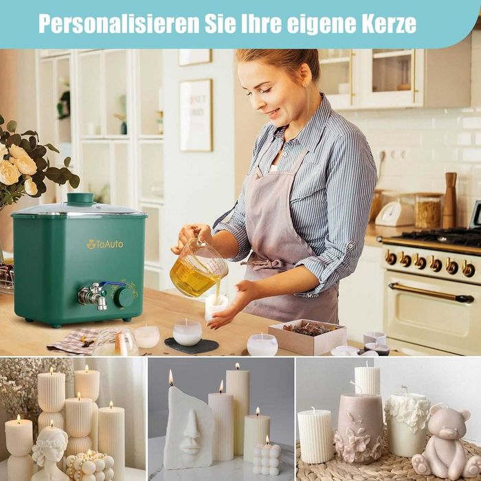 Уред/топилка за восък TOAUTO 4Qts,Гаранция