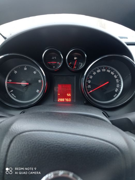 Opel Astra j 2013 facelift 1.7 euro5