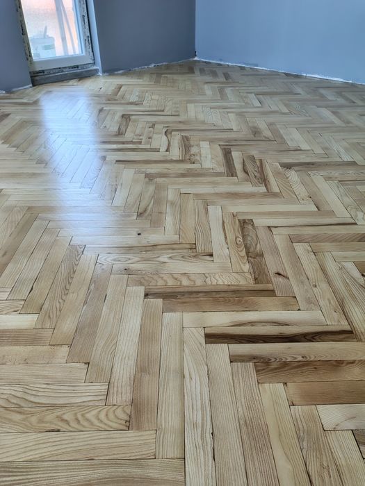 Циклене на паркет и дюшеме