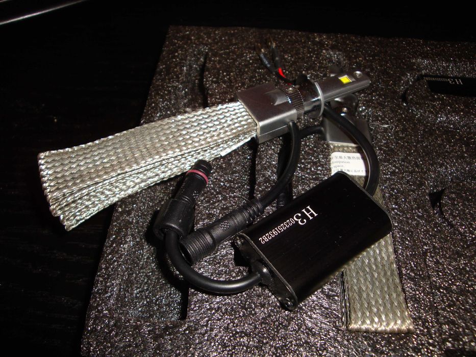 Premium led cree XHP50 set led auto H3 5700k alb