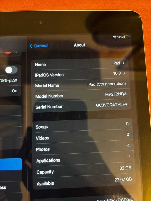 Ipad Gen5 Functional