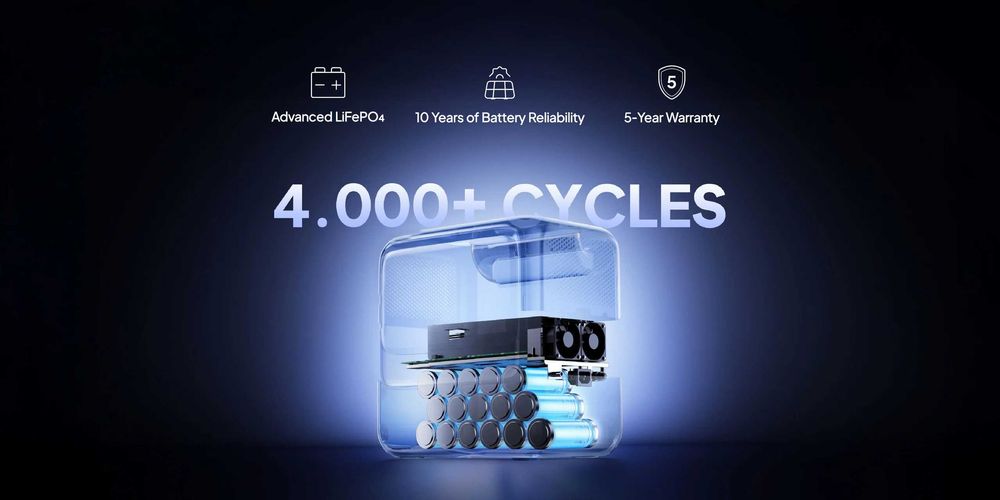 Зарядна станция BLUETTI Elite 100 V2 - 1800W / 1024Wh / Power Station