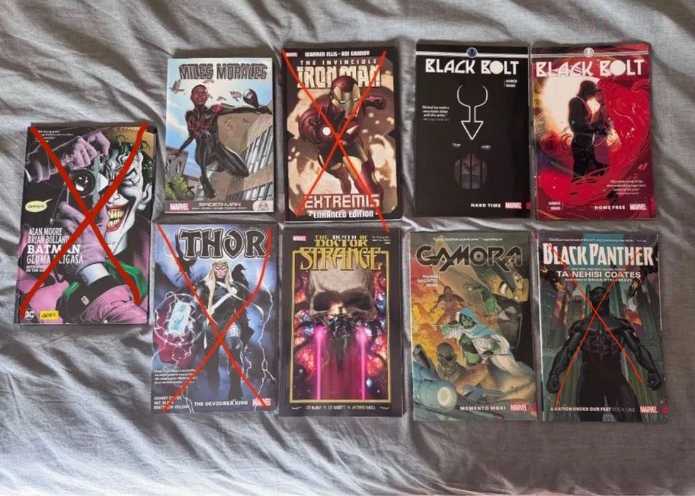 Benzi desenate (comics) engleza Marvel