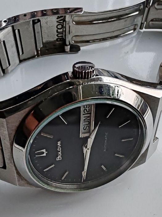 Ceas Bulova Day-Date Automatic 35,5 mm-Funcționează excelent!