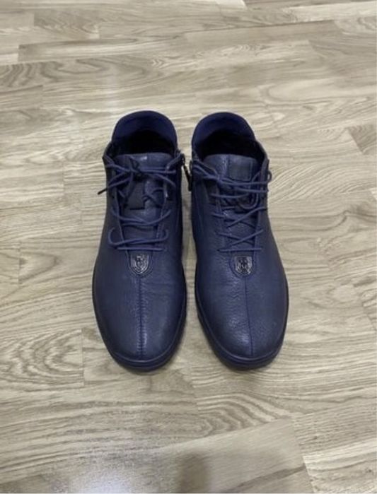 Ботинки кожаные демисезон 39-40 размер