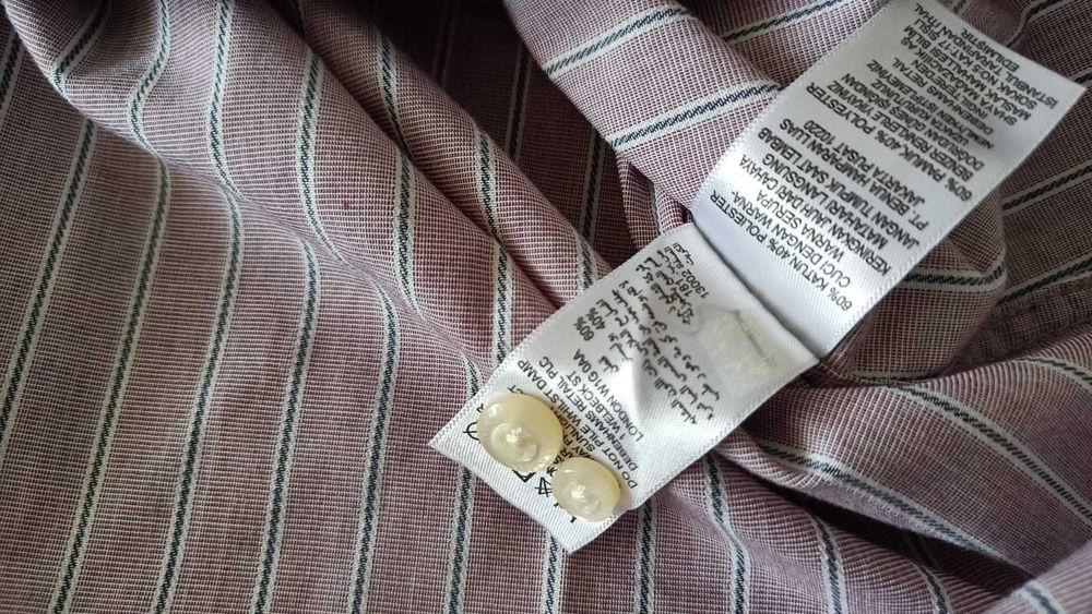 Cămașă bărbați / adolescenți, nouă cu etichetă, bumbac, mânecă scurtă h&m waikiki cotton zara reserved