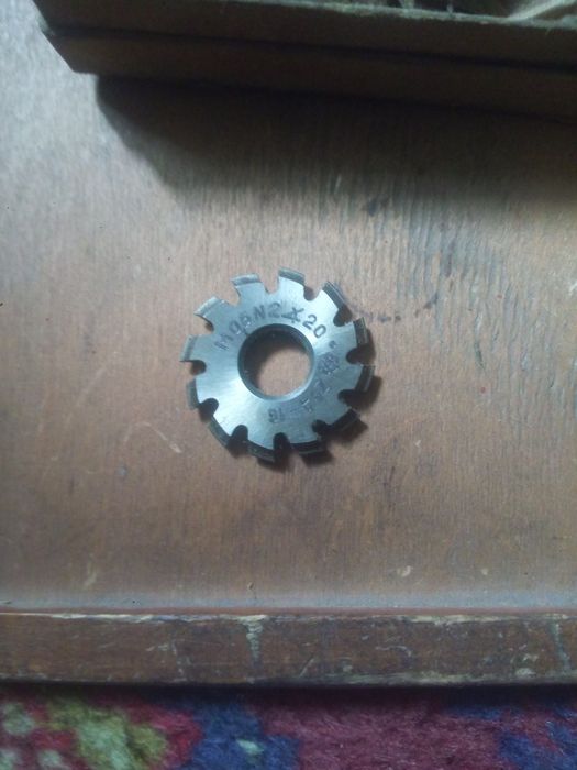 Фрезы СССР. Модульно дисковая м0,6 N1-8