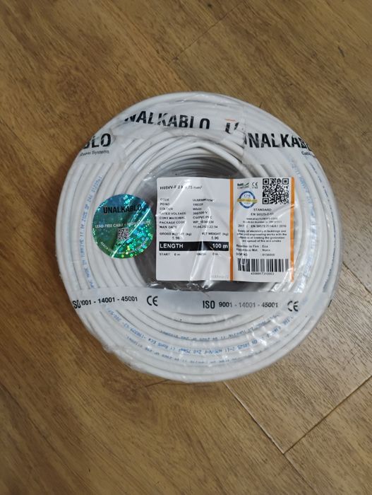 Кабели различни сечения на ШВПС