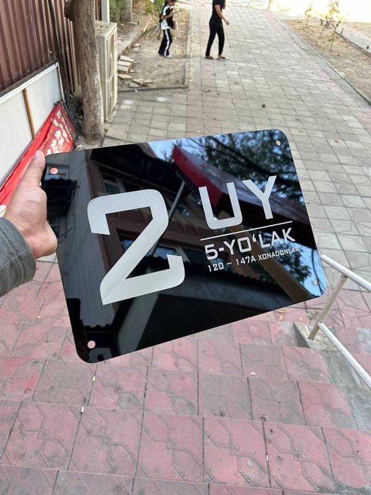 Таблички на дверь: для дома, офиса, номера квартиры, высокое качество!