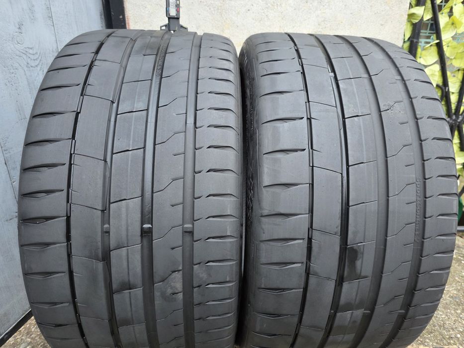 Vând două anvelope de vara continental  315 35 22 dot 2124