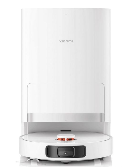 Прахосмукачка робот Xiaomi Robot Vacuum X20+.Функционалност: Уредът включва докинг станция за автоматично изпразване на контейнера за прах и изпиране