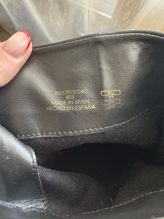 Черни Ботуши Zara