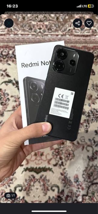 Assalomu aleykum srchni Redmi not 14 128 gbaytli sotiladi