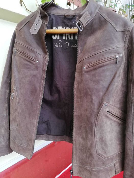 Geaca Piele (Moto) Genuine Leather Spirits Pure Nature