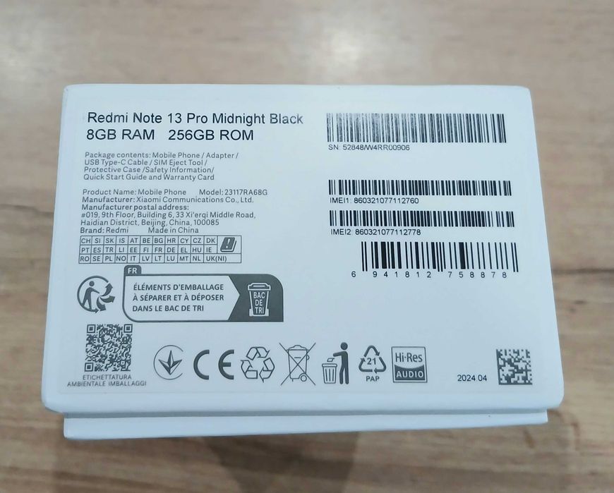 REDMI Note 13 Pro 256/8 Gb