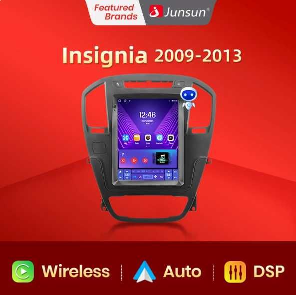 Navigatie android 12 tip Telsa dedicata OPEL INSIGNIA