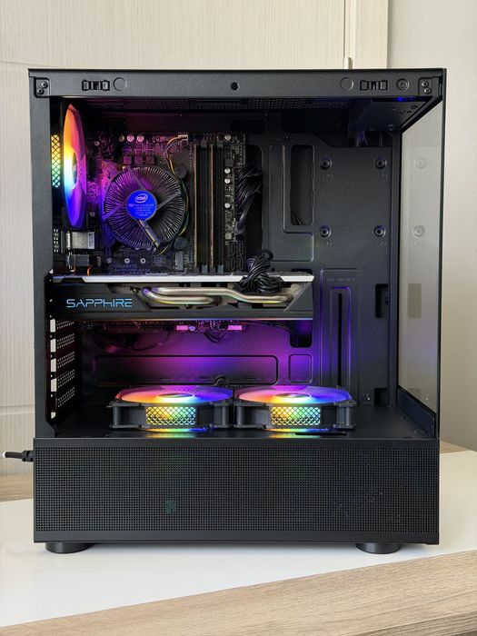 Геймърски компютър i5-7500,RX 570,8GB