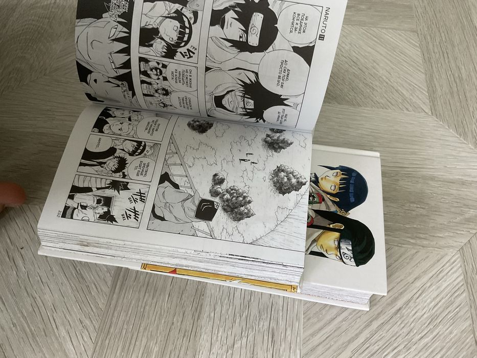 Книги НАРУТО оригинальные комиксы