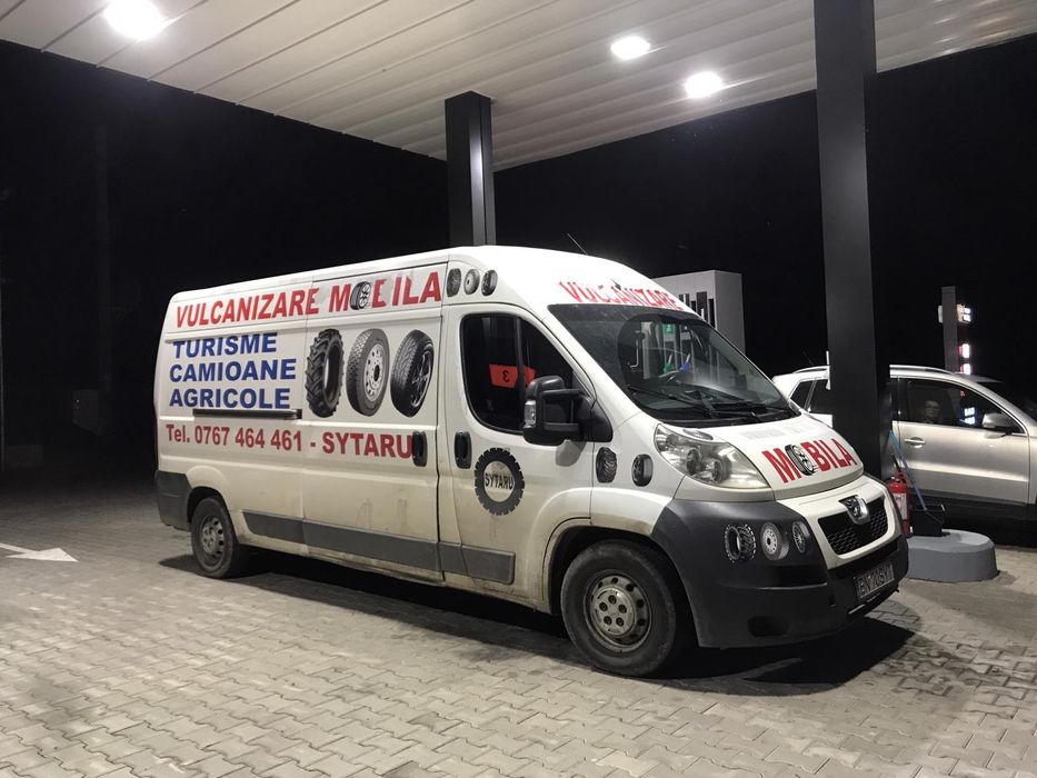 Vulcanizare mobila,turisme, camioane, tractoare.
